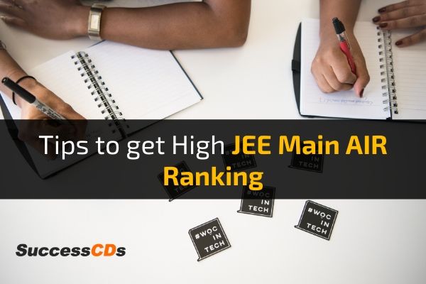 tips to get high jee main air ranking