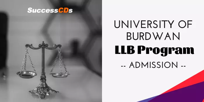 university of burdwan llb admission 2021