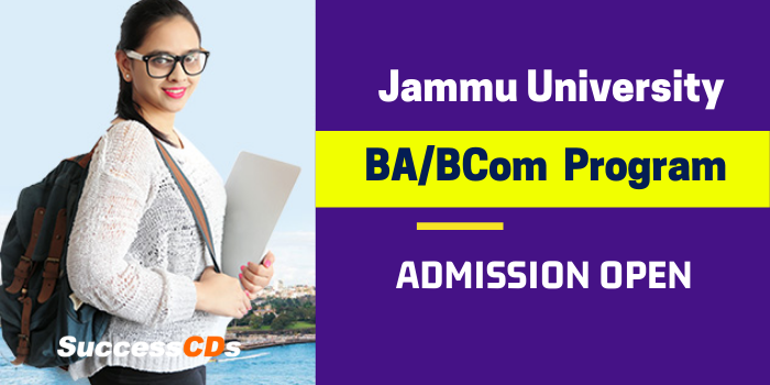 jammu university ba bcom distance education