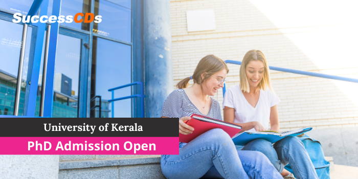 phd admission in kerala university