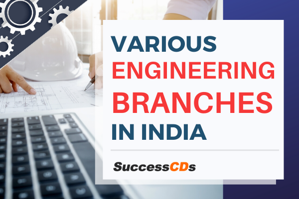 various engineering branches in india
