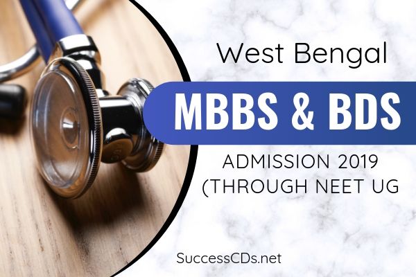 west bengal mbbs bds admission 2019