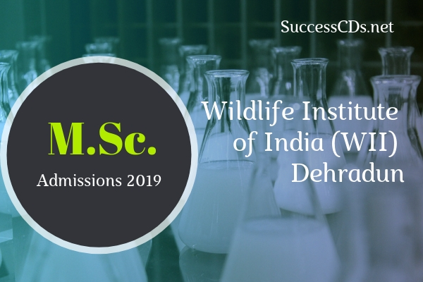 wildlife institute of india 2019