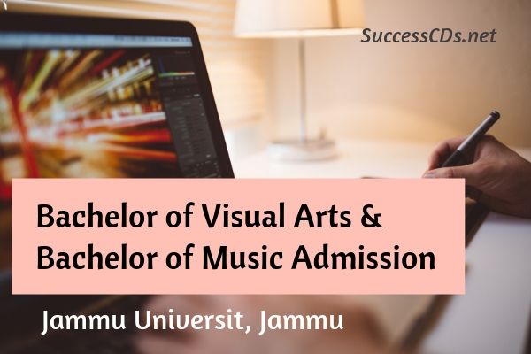 jammu university bachalor of visual arts admission
