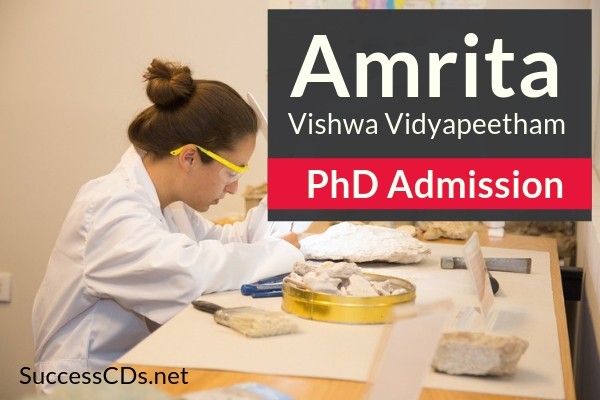 amrita phd admission 2019