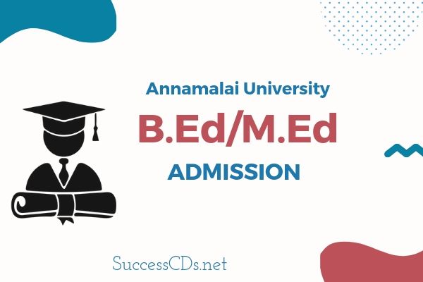 annamalai university b.ed m.ed