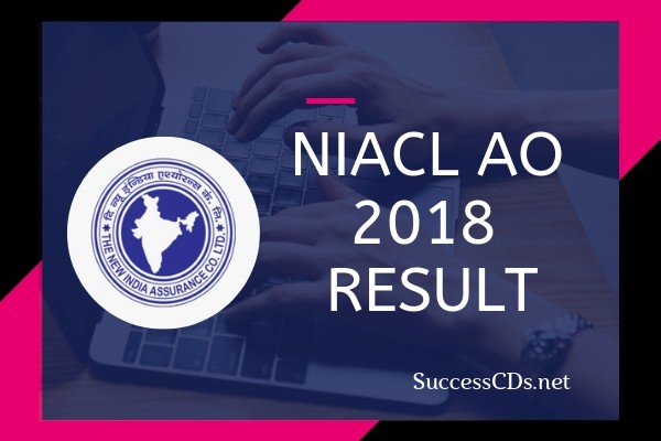 NIACL AO 2018 Result