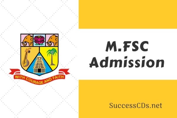 annamalai university mfsc admission 2019