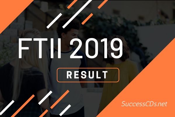 ftii srftii result 2019