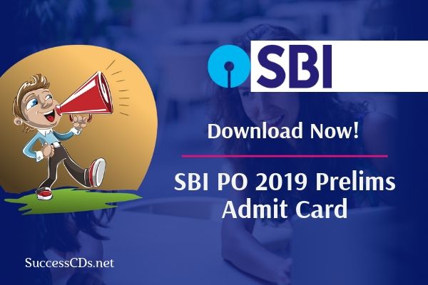 sbi po 2019 admit card