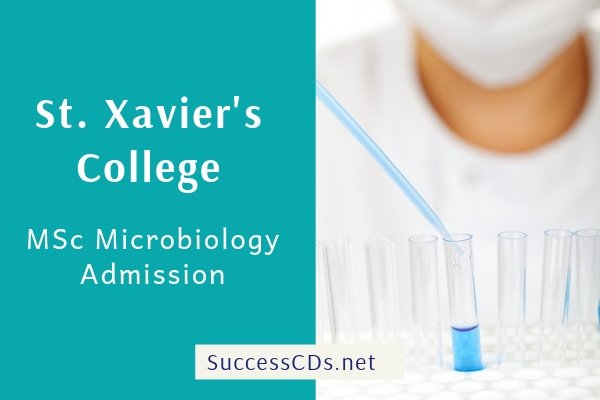 St. Xavier’s College Kolkata Master of Science in Microbiology Admission 2019