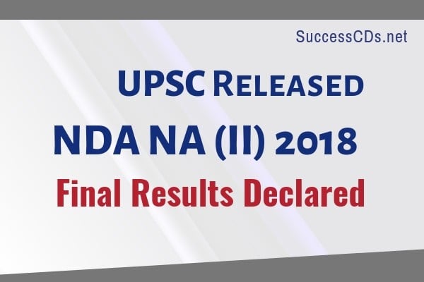 upsc result nda na 2018