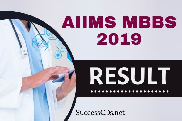 aiims mbbs result 2019