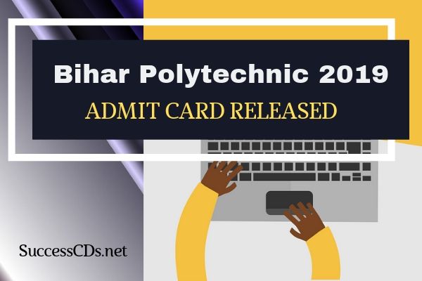 bihar polytechnic admit card 2019
