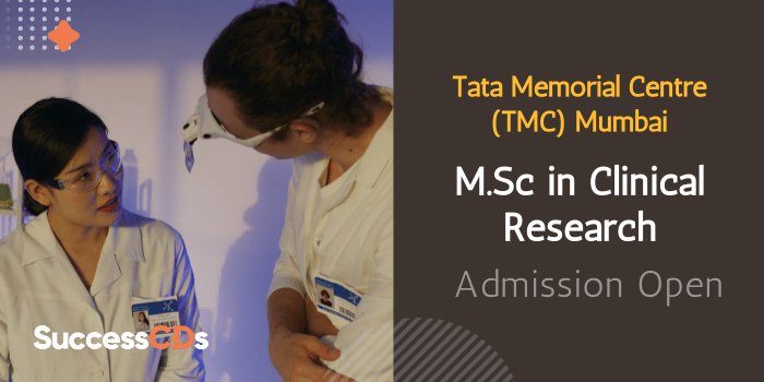 tata memorial centre mumbai msc in clinical research