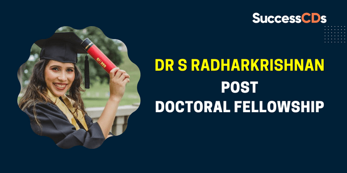 Dr S Radharkrishnan Post Doctoral Fellowship