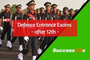 defence-entrance exams after 12th