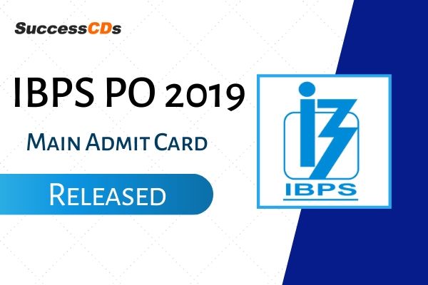 ibps po 2019 admit card released