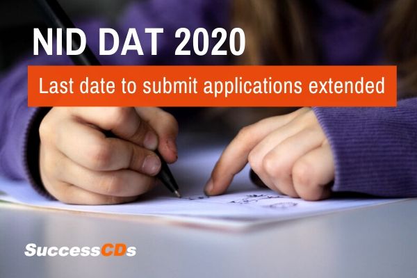 nid dat 2020 last date extended