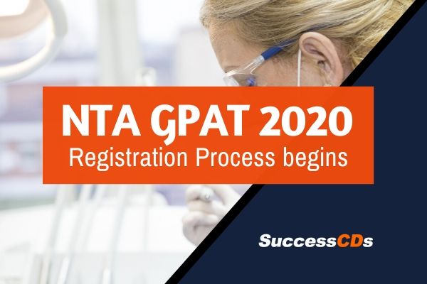 nta gpat 2020 registration process begins