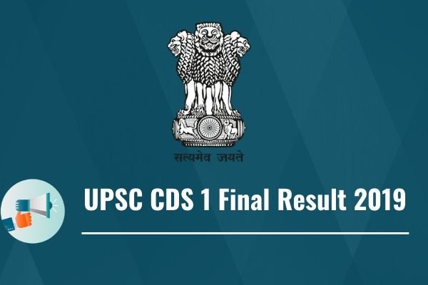 upsc cds 1 final result 2019
