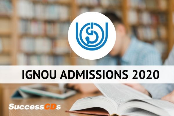 ignou admissions 2020