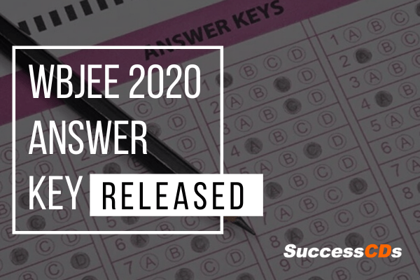 wbjee 2020 answer key released
