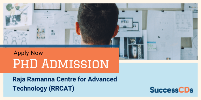 RRCAT PhD Program Admission 2022