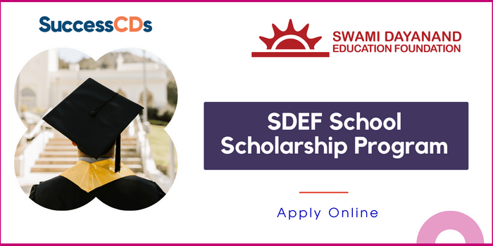 SDEF School Scholarship Program