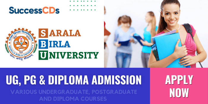 Sarala Birla University Admission 2021