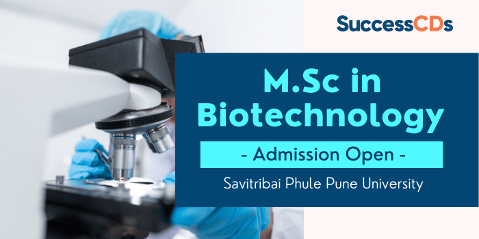 Savitribai Phule Pune University M.Sc Biotechnology Admission 2021