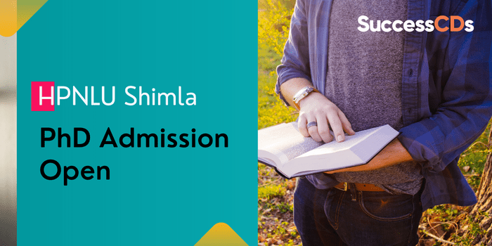 HPNLU Shimla PhD Admission