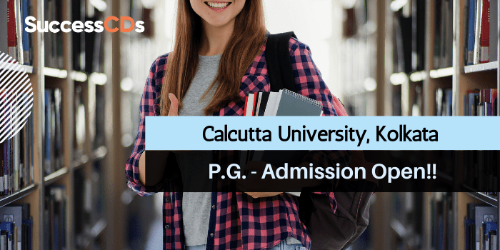 Calcutta University PG Program Admission 2021