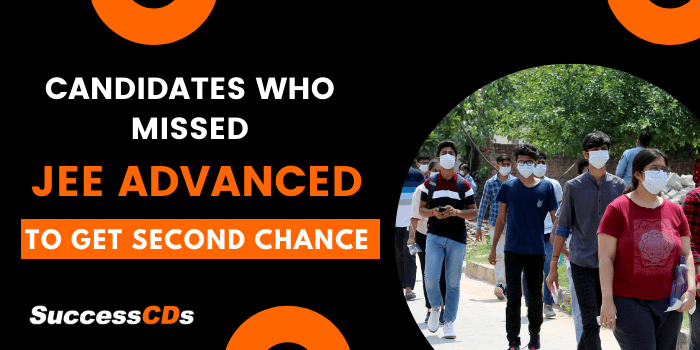 jee advanced to second chance