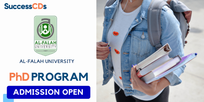 Al-Falah University PhD Admission 2021