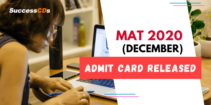 mat admit card 2020 released