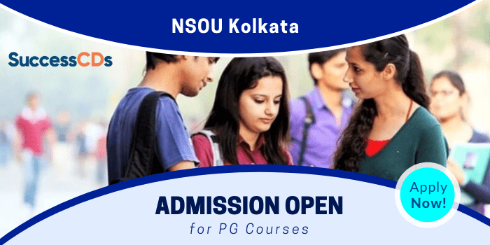 NSOU Kolkata PG Admission 2022