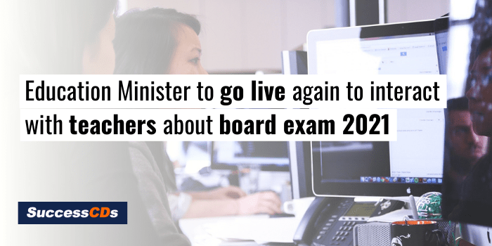 education minister to go live
