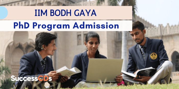 IIM Bodh Gaya PhD Admission 2022