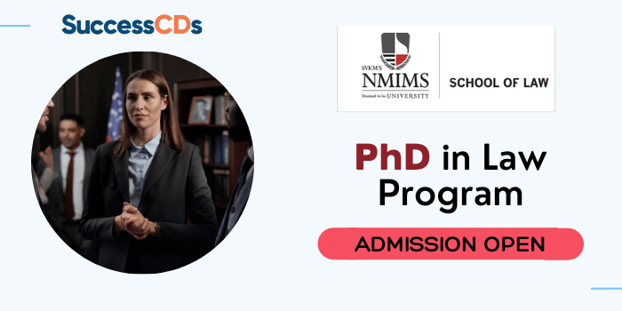 NMIMS PhD in Law Admission 2023