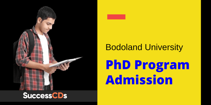 Bodoland University PhD Admission