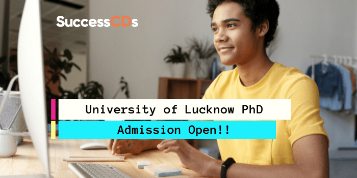 University of Lucknow PhD Admission