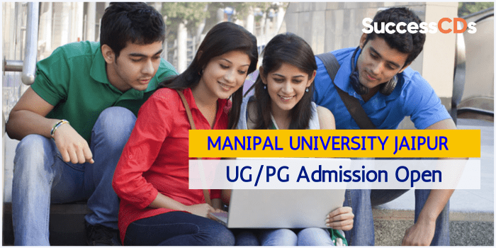 Manipal University Jaipur Admission 2022
