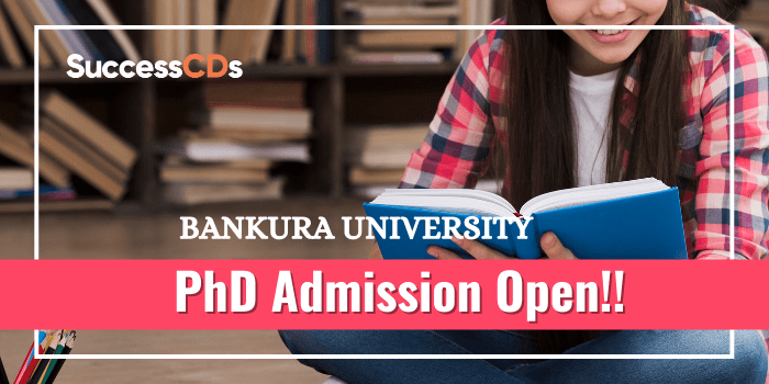 bankura university phd admission