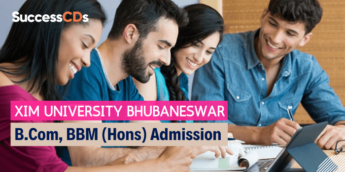 XIM University B.Com, BBM (Hons) Admission 2022