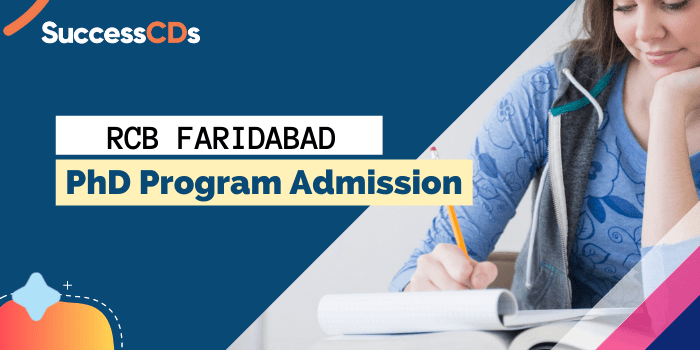 RCB Faridabad PhD Admission 2023