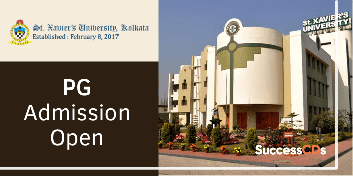 St Xavier s University Kolkata PG Admission 2022 Dates Application Form St Xavier s University Kolkata PG Admission 2022 Dates Application Form