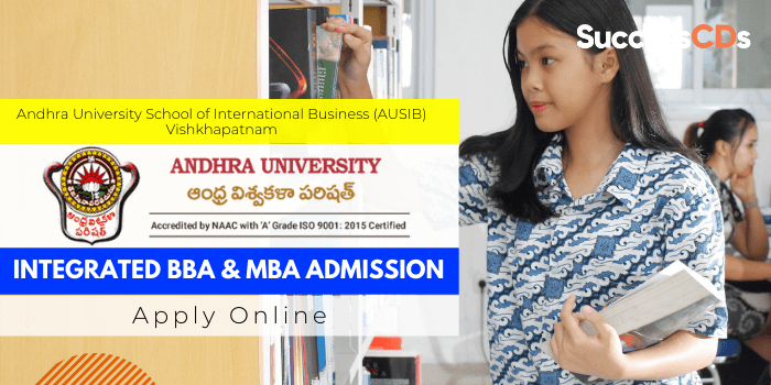 AUSIB Integrated BBA MBA Admission 2021