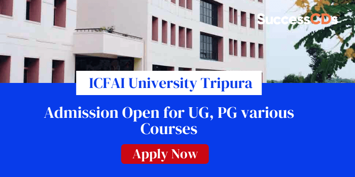 icfai university tripura admission