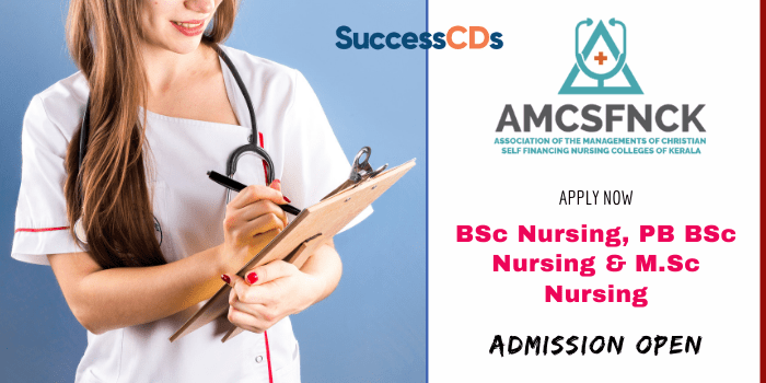 AMCSFNCK Nursing Admission 2021